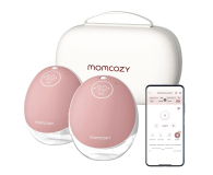 MOMCOZY Laktator M9 bezprzewodowy podwójny czerwony BP223 - 1574089 - zdjęcie 1